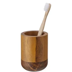 Butlers Bad-Accessoires-ACACIA Zahnputzbecher 4er-Set