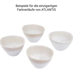 Butlers Schalen & Bowls-ATLANTIS Schale 4er-Set
