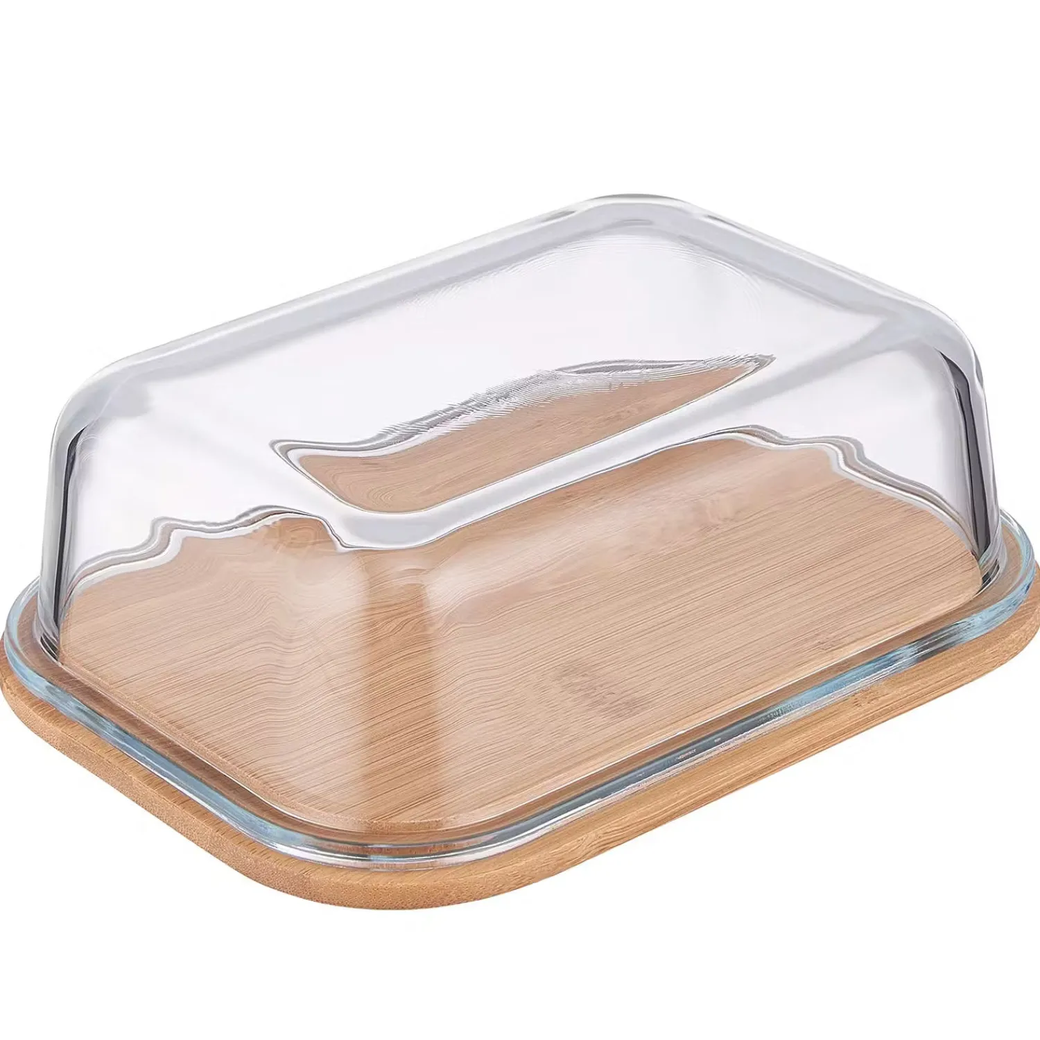 Butlers Aufbewahrungsgläser-BAMBOO Butterdose