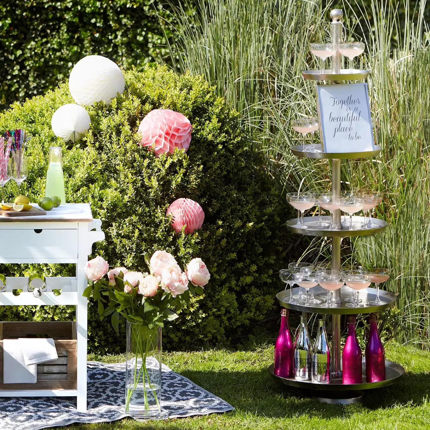Butlers Servierplatten & Etageren-BANQUET Etagere