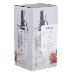 Butlers Cocktailgläser-BARTENDER Cocktailshaker 4er-Set