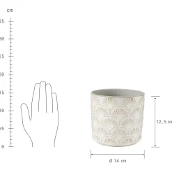 Butlers Blumentöpfe & Übertöpfe-BLOOMY Blumentopf 6er-Set