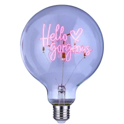 Butlers Led-Leuchtmittel-BRIGHT LIGHT LED-Glühlampe Hello