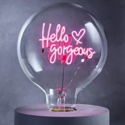 Butlers Led-Leuchtmittel-BRIGHT LIGHT LED-Glühlampe Hello