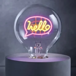 Butlers Led-Leuchtmittel-BRIGHT LIGHT LED-Glühlampe Hello