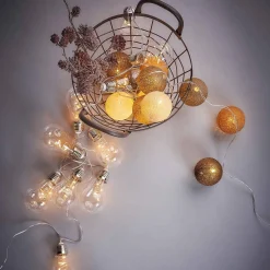 Butlers Lichterketten-BULB LIGHTS LED-Lichterkette