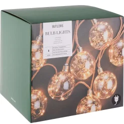 Butlers Lichterketten-BULB LIGHTS LED-Lichterkette