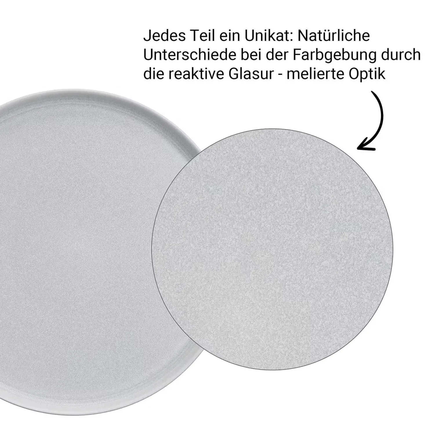 Butlers Teller-CASA NOVA Frühstücksteller 4er-Set