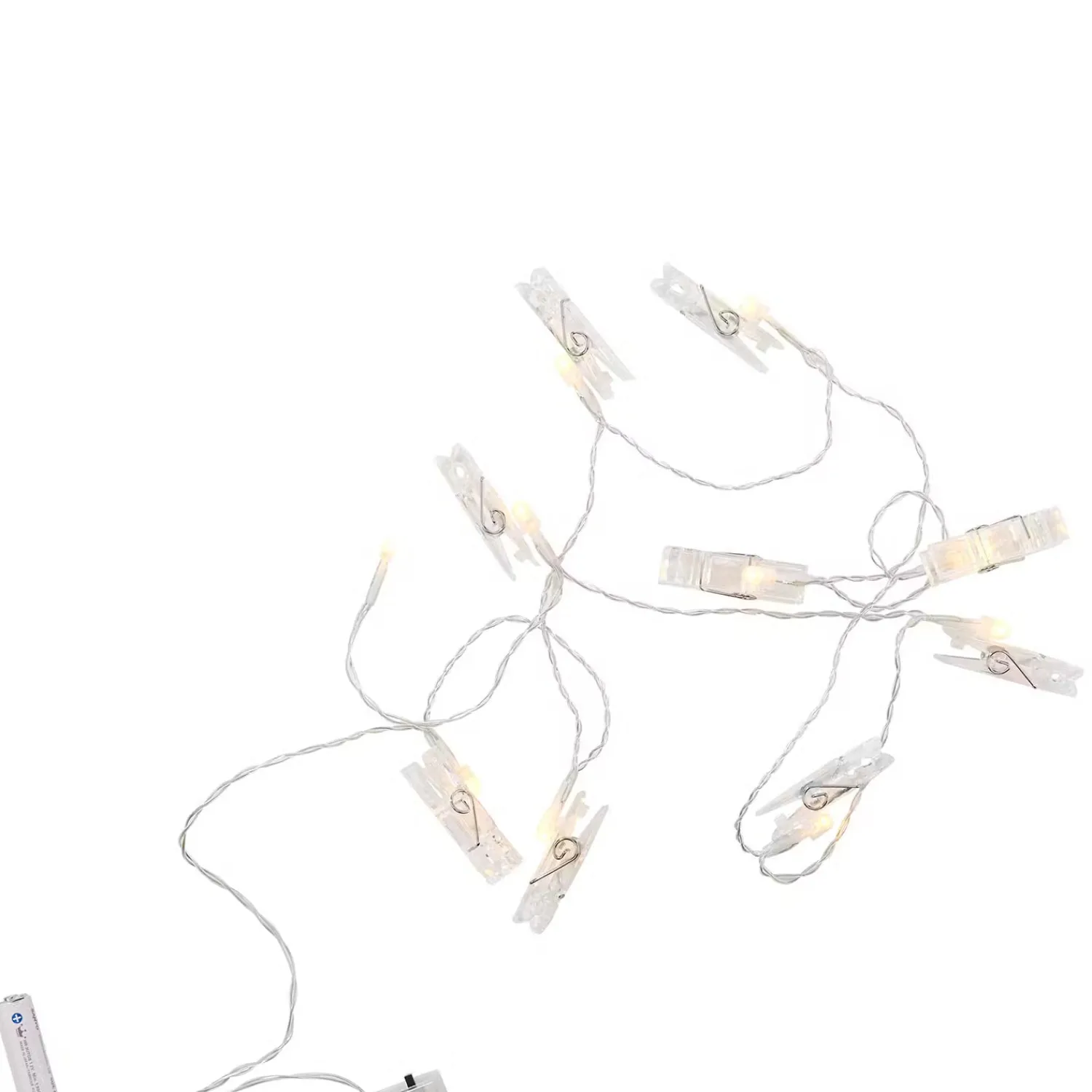 Butlers Lichterketten-CLIP ART LED-Lichterkette Klammern