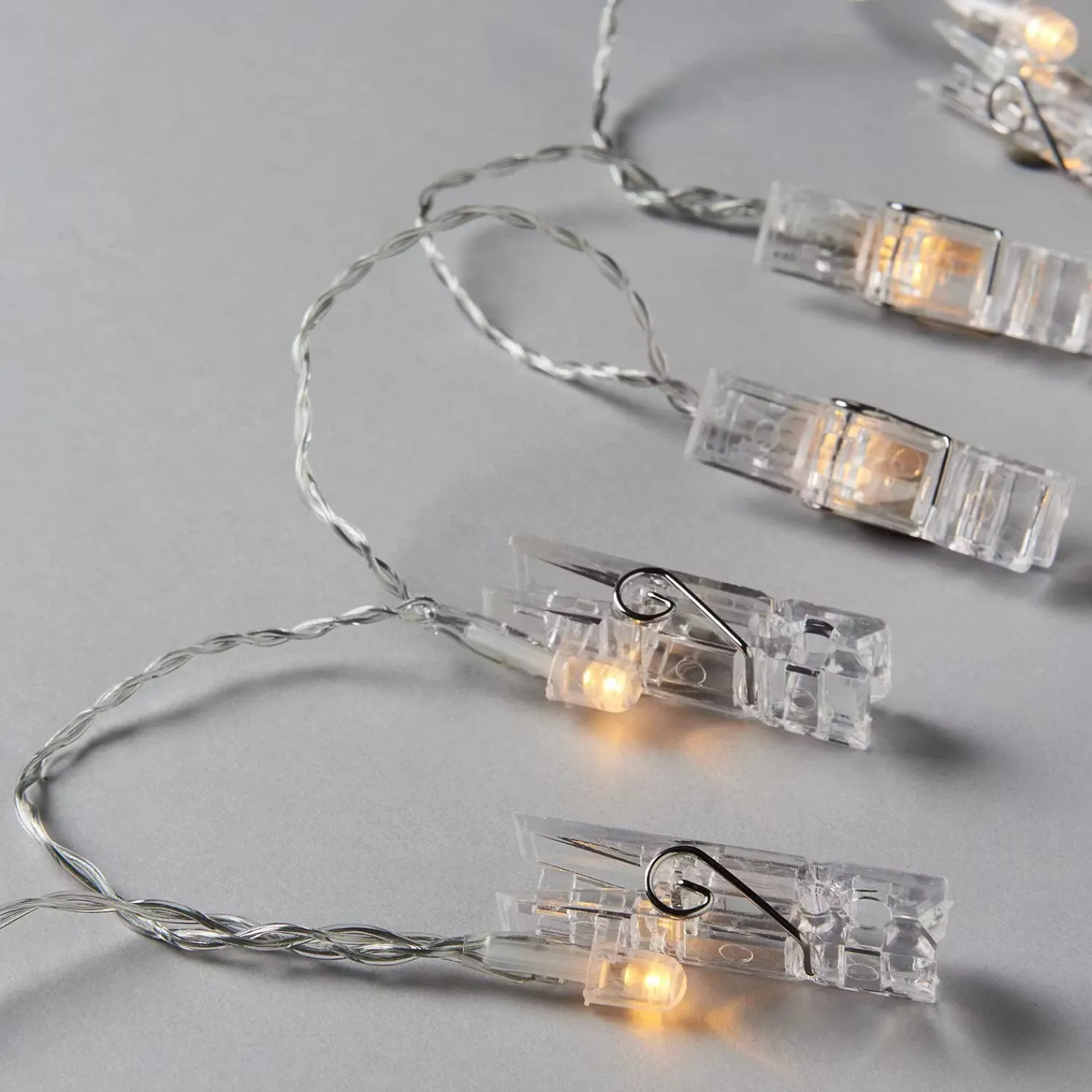 Butlers Lichterketten-CLIP ART LED-Lichterkette Klammern