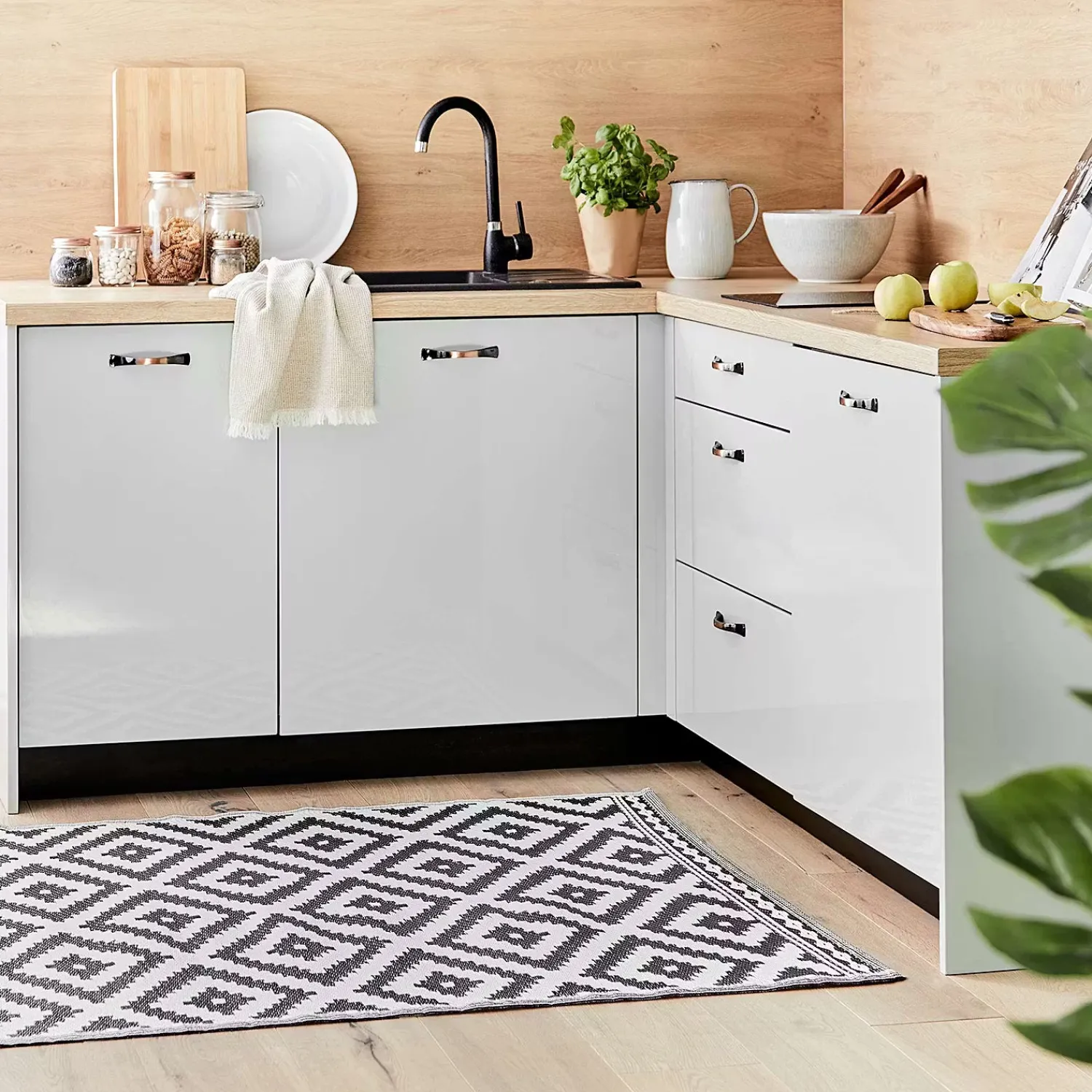 Butlers Teppiche-COLOUR CLASH In-/Outdoorteppich Ethno