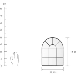 Butlers Möbel-FINESTRA Fensterspiegel