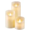 Butlers Kerzen-GLOWING FLAME LED Kerzen-Set 3-tlg.