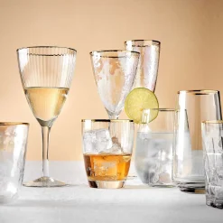 Butlers Wassergläser-GOLDEN TWENTIES Wasserglas 4er-Set