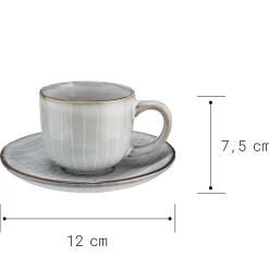 Butlers Tassen & Becher-HENLEY Espressotasse 4er-Set