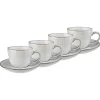 Butlers Tassen & Becher-HENLEY Kaffeetasse 4er-Set