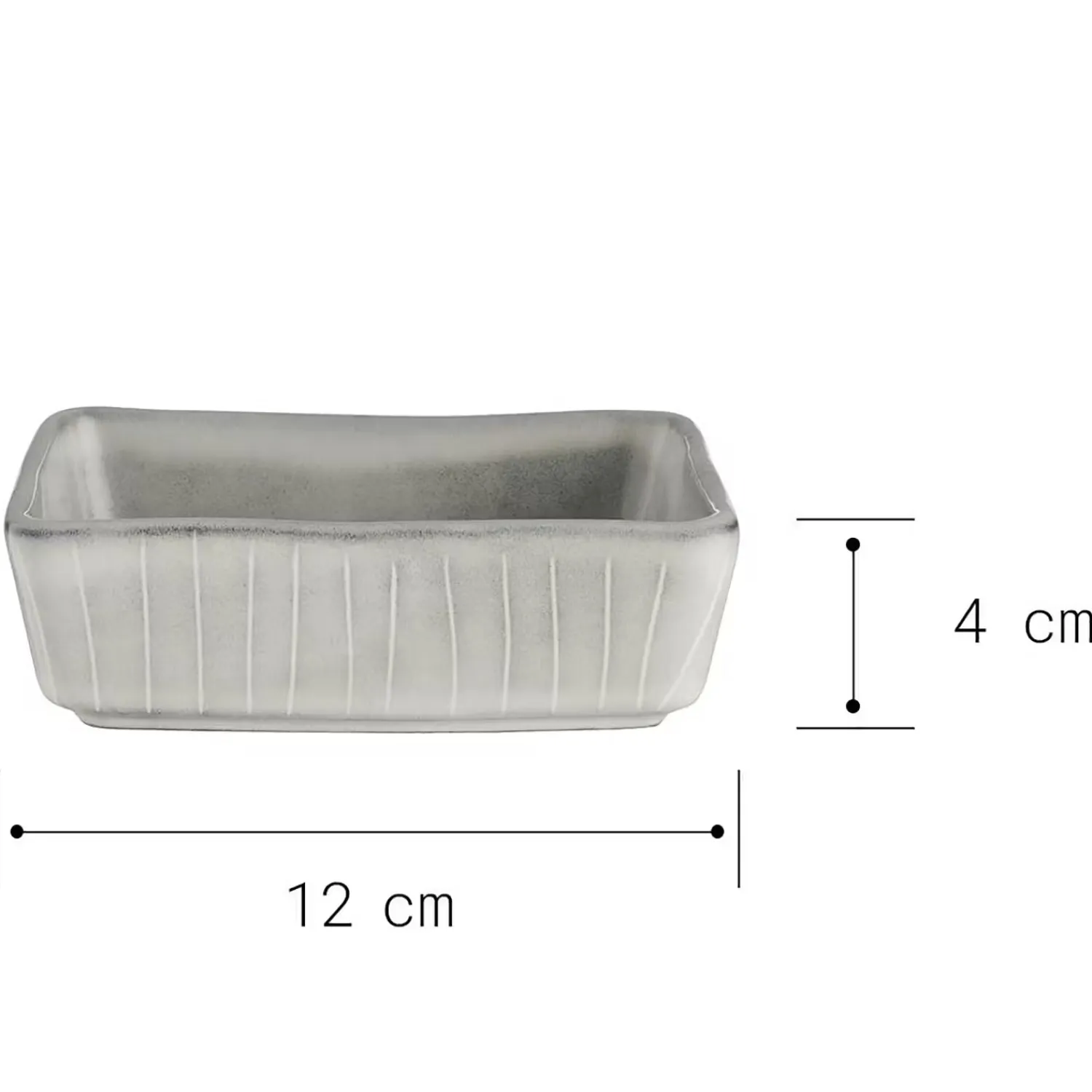 Butlers Bad-Accessoires-HENLEY Seifenschale 4er-Set