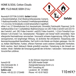 Butlers Raumdüfte|Raumdüfte & Diffuser-HOME & SOUL Raumduft Cotton Clouds