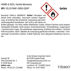 Butlers Raumdüfte|Raumdüfte & Diffuser-HOME & SOUL Raumduft Vanilla Moment