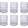 Butlers Wassergläser-HOOP Trinkglas 6er-Set