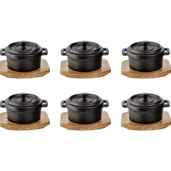 Butlers Kochen & Backen-HOT IRON Serviertopf 6er-Set