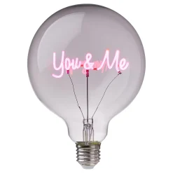 Butlers Led-Leuchtmittel-LED-Glühlampe BRIGHT LIGHT You & Me