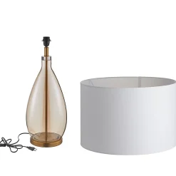 Butlers Tischlampen-MADAME VERRE XL Tischleuchte