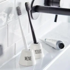 Butlers Bad-Accessoires-MINE & YOURS Zahnbürstenhalter