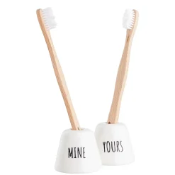Butlers Bad-Accessoires-MINE & YOURS Zahnbürstenhalter