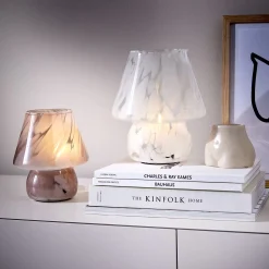 Butlers Tischlampen-MISS MARBLE LED-Leuchte