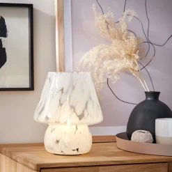 Butlers Tischlampen-MISS MARBLE LED-Leuchte
