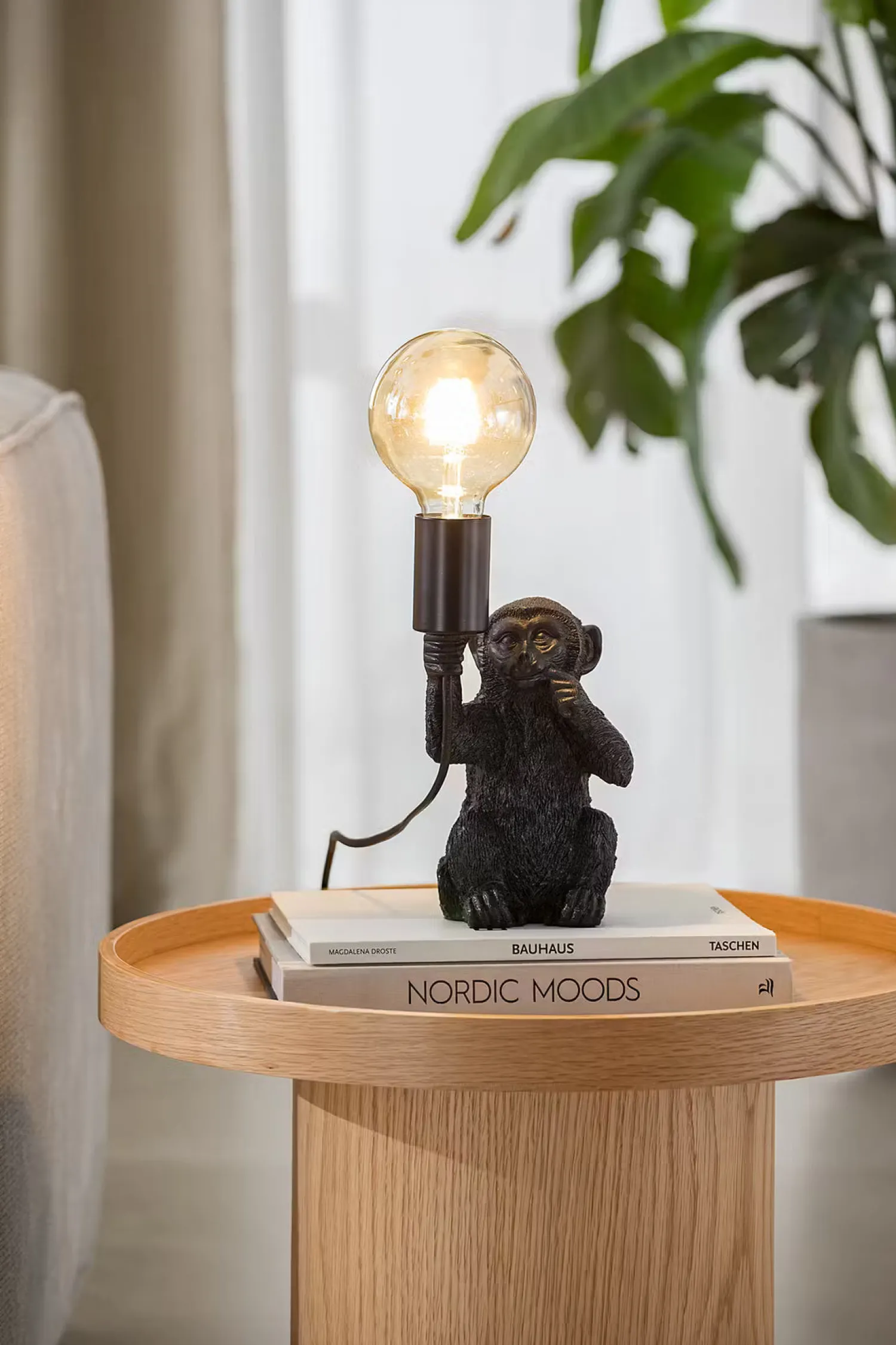 Butlers Tischlampen-MONKEY TOWN Affe Tischleuchte