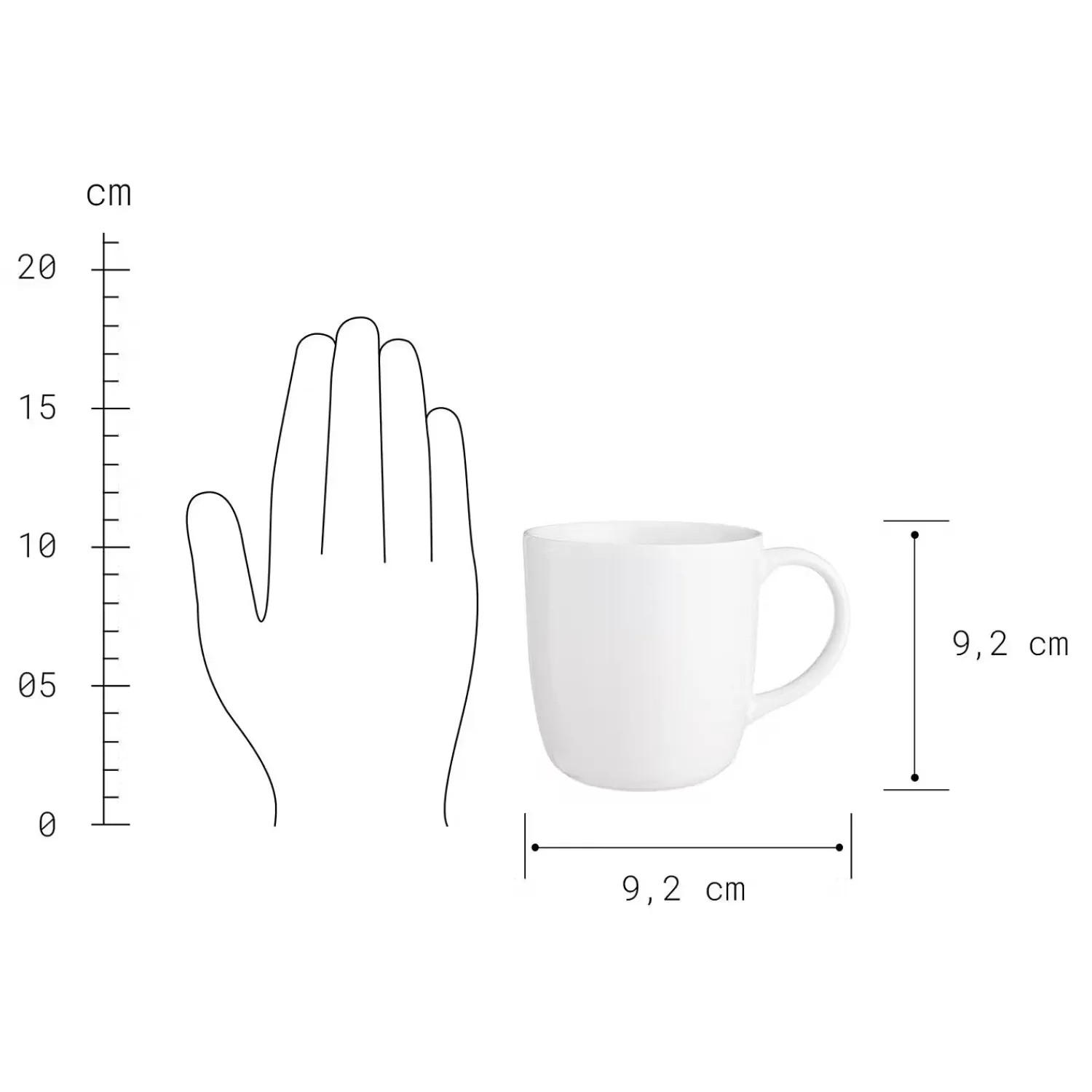 Butlers Tassen & Becher-NATIVE Tasse 4er-Set