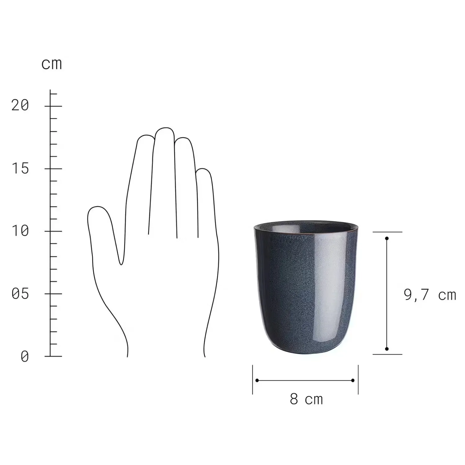 Butlers Tassen & Becher-NATIVE Tasse 4er-Set