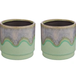Butlers Blumentöpfe & Übertöpfe-PAINTED Blumenübertopf 2er-Set