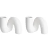 Butlers Vasen-PIPE Vase 2er-Set