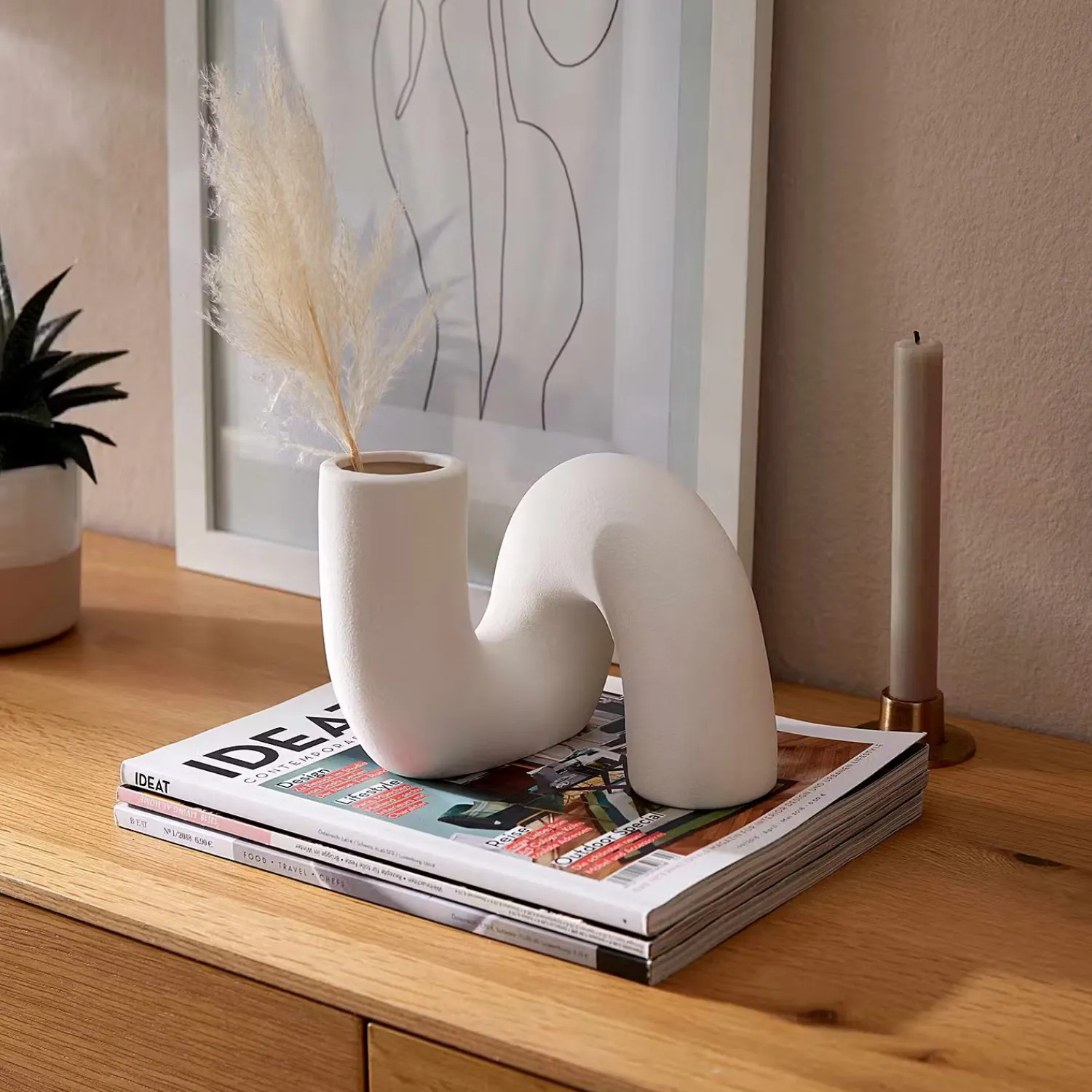 Butlers Vasen-PIPE Vase 2er-Set