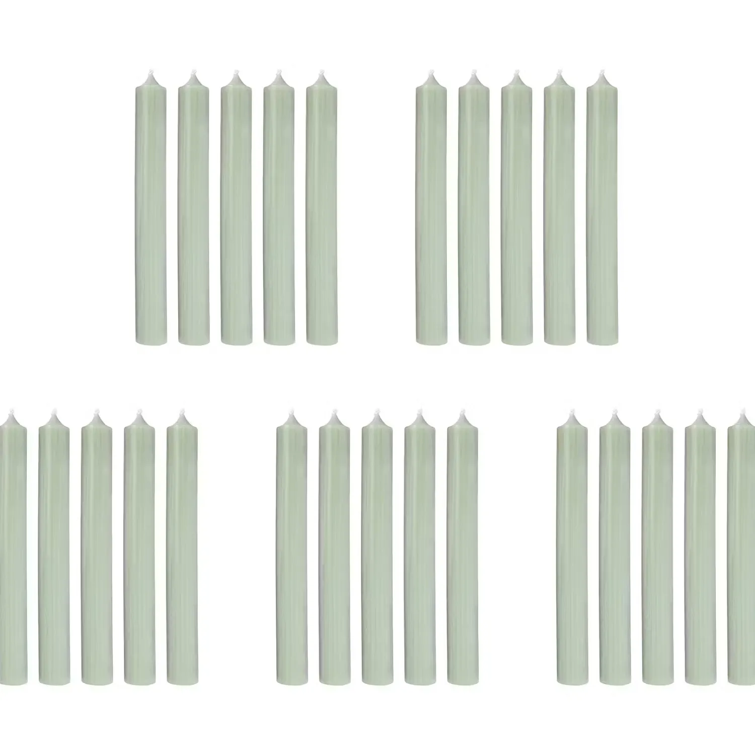 Butlers Kerzen-RAINBOW Stabkerze 25er-Set