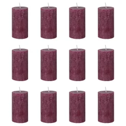 Butlers Kerzen-RUSTIC Stumpenkerze 12er-Set