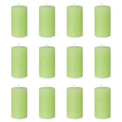 Butlers Kerzen-RUSTIC Stumpenkerze 12er-Set