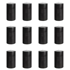 Butlers Kerzen-RUSTIC Stumpenkerze 12er-Set