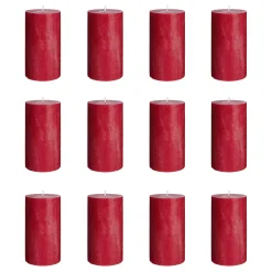 Butlers Kerzen-RUSTIC Stumpenkerze 12er-Set