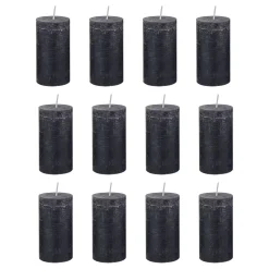 Butlers Kerzen-RUSTIC Stumpenkerze 12er-Set