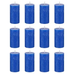 Butlers Kerzen-RUSTIC Stumpenkerze 12er-Set