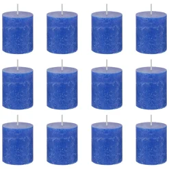 Butlers Kerzen-RUSTIC Stumpenkerze 12er-Set