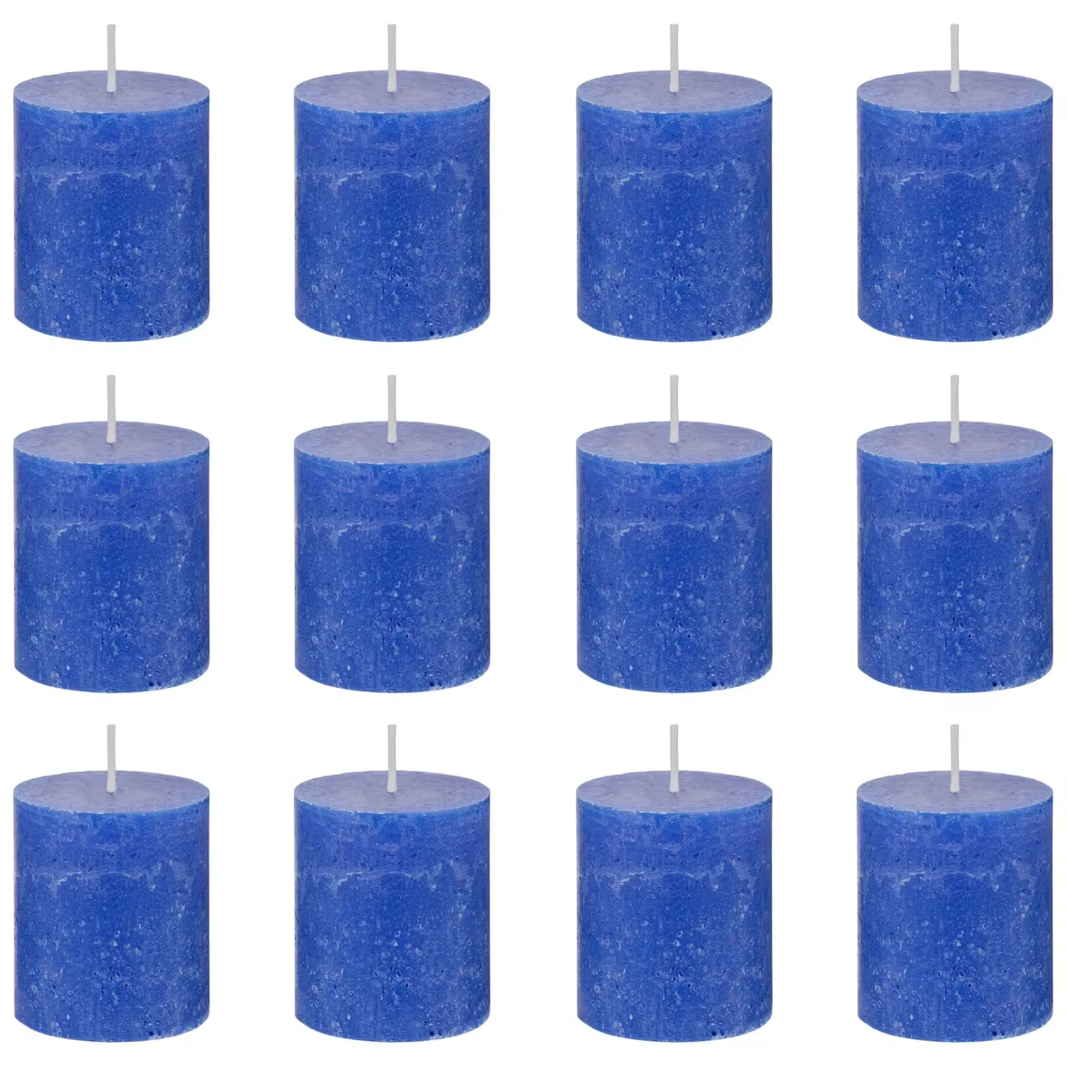 Butlers Kerzen-RUSTIC Stumpenkerze 12er-Set