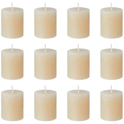 Butlers Kerzen-RUSTIC Stumpenkerze 12er-Set