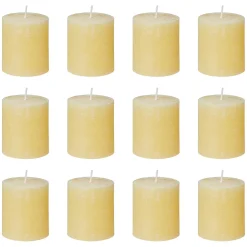 Butlers Kerzen-RUSTIC Stumpenkerze 12er-Set