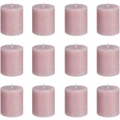 Butlers Kerzen-RUSTIC Stumpenkerze 12er-Set
