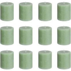 Butlers Kerzen-RUSTIC Stumpenkerze 12er-Set